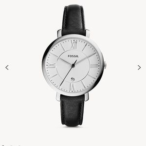 Fossil Jacqueline Three-Hand Date Black Watch